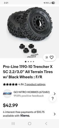 Proline rc tires 1