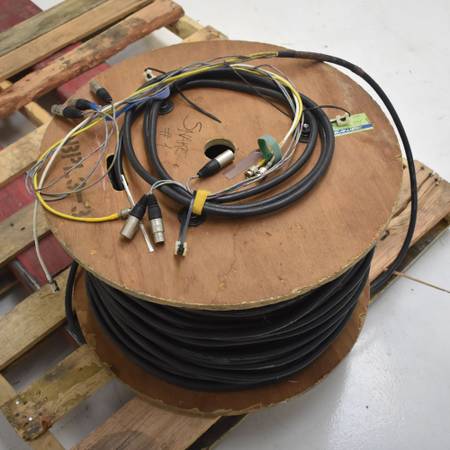 Audio / Video Cable Reel Balanced XLR & BNC A/V Cable Snake 1