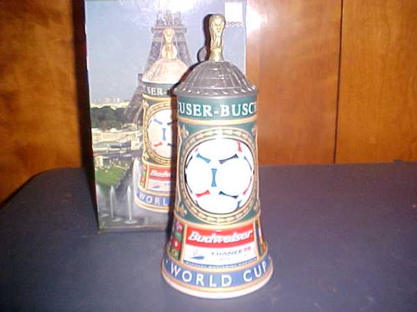 budweiser stein  WORLD CUP 1