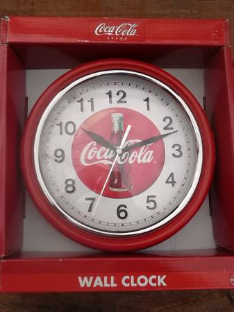 Vintage Coca-Cola Clock "CLASSIC" ~Real Nice~ 1