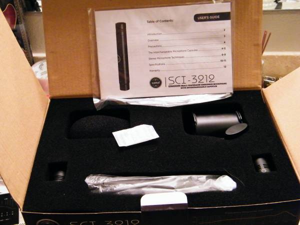 Senal SCI-3212 Small-Diaphragm Mic's 1
