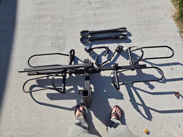 Hollywood Heavy duty E bike carrier for 2 bikes 1