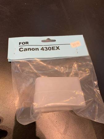 Canon diffuser for 430EX 1
