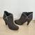 Super hot grey fashionable ankle leather suede heel shoes 1 thumbnail