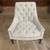 Caracole Transitional Gray Tufted Accent Chair With Nailhead Trim 2 thumbnail