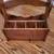 Vintage 1950s Wooden Silver and Napkin Caddy 2 thumbnail