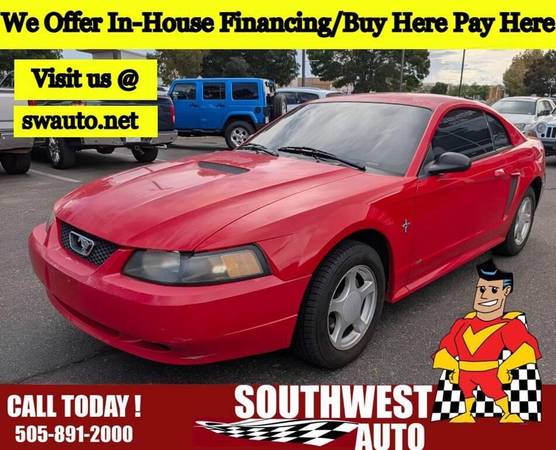 2002 Ford Mustang Base 2dr Fastback 100% GUARANTEED CREDIT APPROVAL! 1