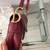 Cherry Red Saddle Bag 4 thumbnail