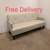 Leather Sofa Couch by HBF Furniture Free Delivery 1 thumbnail