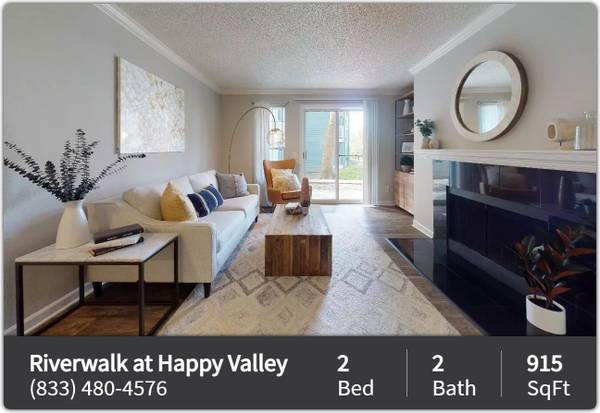 $1,591 / 2 habitaciones - 915 pies² - ¡2 habitaciones / 2 baños en alquiler! ¡No te decepcionará! (Happy Valley)63841708570371121