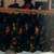 3- Window Valances Dark Blue W/Large Flowers 2 thumbnail
