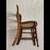 BEAUTIFUL ANTIQUE SOLID MAPLE CHAIR with WICKER SEAT 5 thumbnail