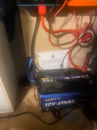 Solar power complete and working 1