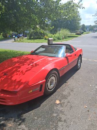 Parting out nineteen eighty six corvette 1