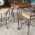 Wrought Iron Bistro Dining Set – Table & 4 Barstools 1 thumbnail