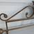 French Art Nouveau Gold Tone Wrought Iron Towel Rack 29" Length 5 thumbnail