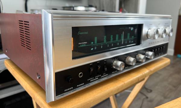 Sansui 3000A Stereo Receiver Serviced 1