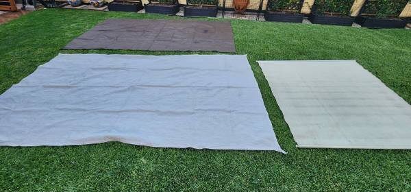 Sun shade fabric. 3 different ones. Priced separately. 1
