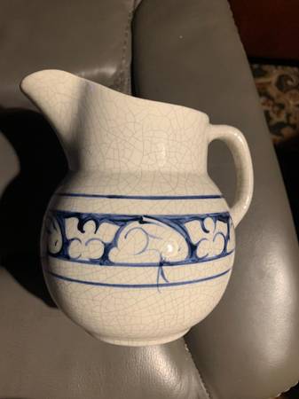 Dedham pottery pitcher 1