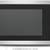 KitchenAid 24” Countertop Microwave Oven St/Steel New 1 thumbnail