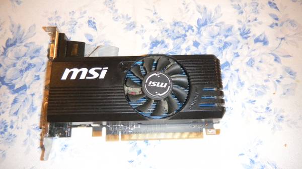 MSI R7 240 2GD3 LP graphics card 1