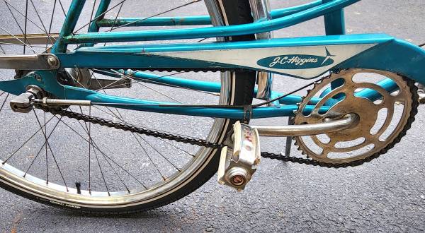 1958-60 Bicicleta cruiser de 2 velocidades Jc Higgins Sportflite - $85 (MARENGO)63471432925441122