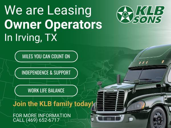 ⭐⭐OWNER OPERATORS!!⭐⭐ 1