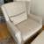 Upholstered Arm Chair Sofa Chair and ottoman 3 thumbnail
