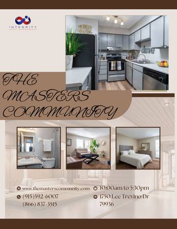 At The Master'sEVERYTHING YOU'VE BEEN DREAMING OF IS HERE LEASE TODAY! 1