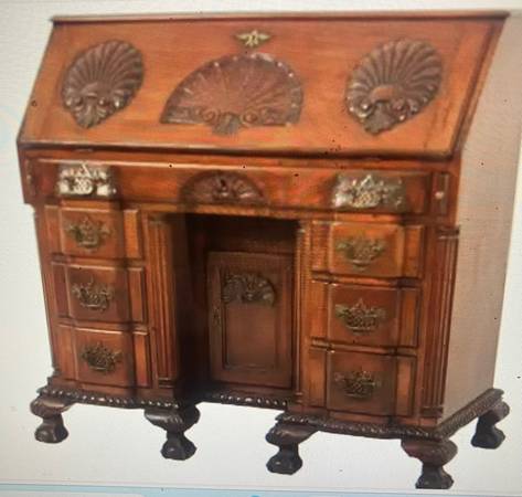 Centennial Blockfront kneehole desk 1