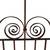 Antique Wrought Iron Gate GA21107 2 thumbnail