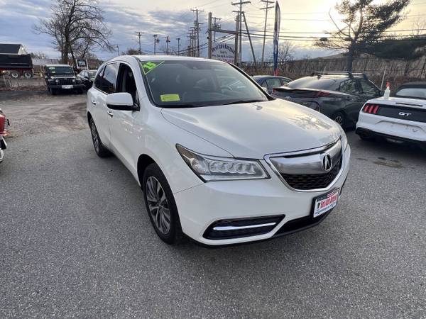2015 ACURA MDX SH AWD CON PAQUETE DE TECNOLOGÍA DVD, TOTALMENTE EQUIPADO, NAVEGACIÓN - $15,995 (Lowell MA 01851)63615355657985123