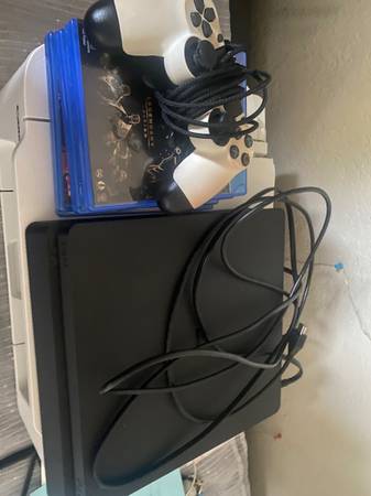 PS4 with controller 4 games charger all for 200 to 150 1