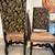 Dining Chairs -leather seats upholstered backs 4 thumbnail