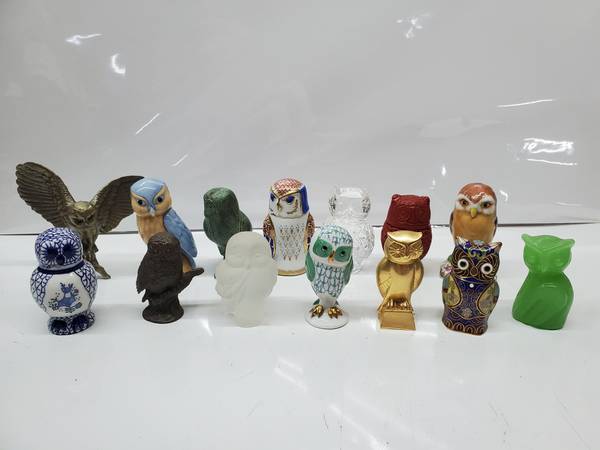 Franklin Mint Owl Collection 1