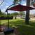 10 ft Outdoor Red Cantilever Patio Pool Driveway Car Shade Umbrella 1 thumbnail