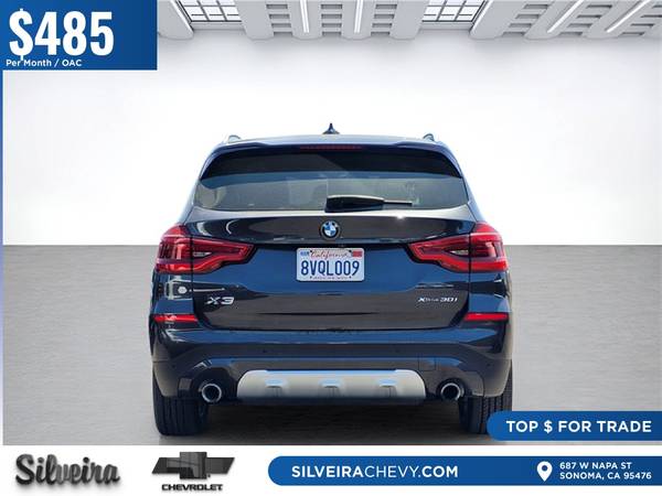 $485/mes - BMW X3 2021 X 3 X-3 xDrive30i AWD - $31,988 (687 W Napa, St Sonoma CA 95476-6410)63613871886977124
