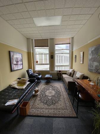 Beautiful Part-Time Therapy Office in the Flood Building W,F,S,Su 1