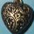 Vintage Gold Floral Heart Pendant Brooch 3 thumbnail