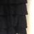 MAX STUDIO M BLACK RUFFLED TIERED SLEEVELESS DRESS Sz Medium 5 thumbnail