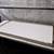 New DecMode 46" x 19" Silver Metal Open Framed Coffee Table with Clear 1 thumbnail