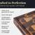 Mevell Walnut End Grain Cutting Board 20 x 13 x 2" 6 thumbnail
