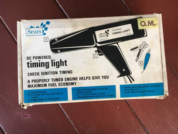 **Sears Ignition Timing Light** 1