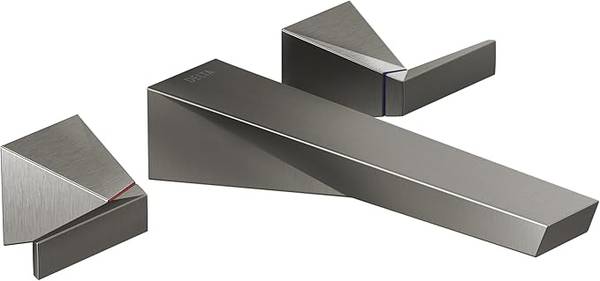 DELTA TRILLIAN WALL-MOUNT FAUCET T3543LF-KS-PR-WL 1