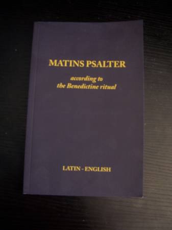 Matins Psalter 1