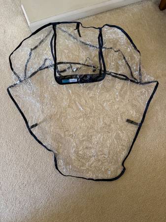 Uppababy Vista single stroller rain/ clear cover NEW 1