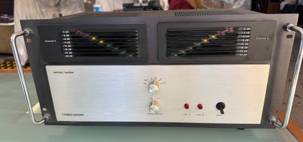 High End Herman Kardon Citation Sixteen Power Amplifier