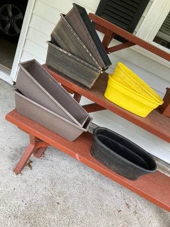 Oblong Sturdy Window Box Style Plant Pots 15”/ 17”/ & 19” Long EACH 1