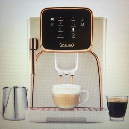 Magia Automatic Touch Screen Espresso Machine W/Grinder&Steam Wand NEW 1