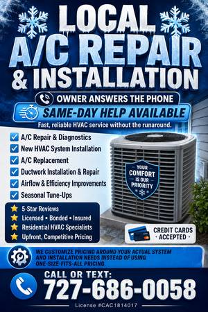 A/C ✅ AIR CONDITIONER 🏡 AC 🌀Replace ✅️ SYSTEM A/C ✅ HVAC CENTRAL 1